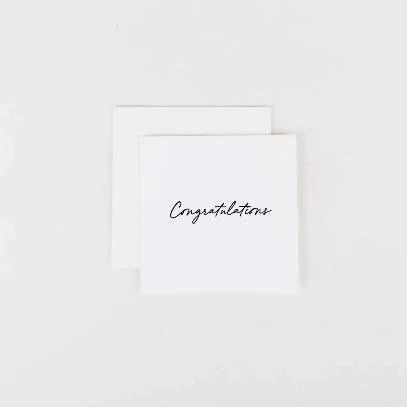 Congratulations - Mini Note Card