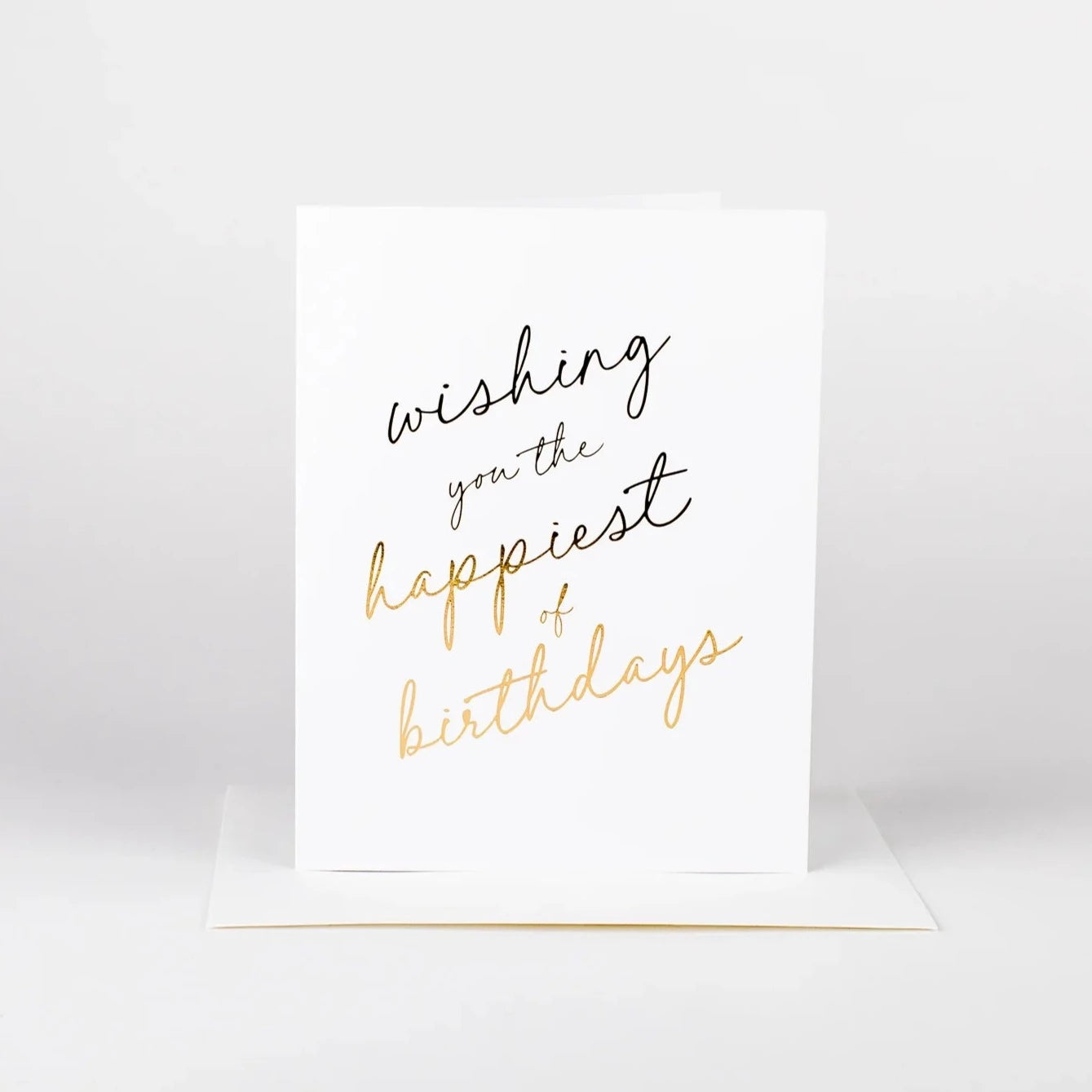 Wishing You the Happiest of Birthdays - Card
