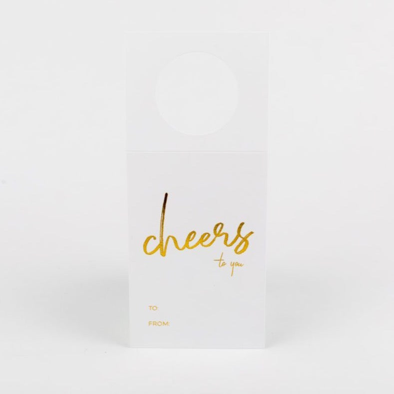 Bottle Tags - Cheers to you
