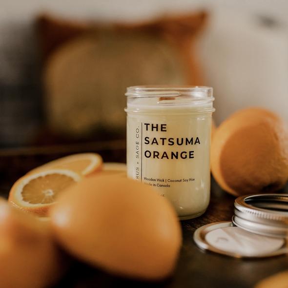 The Satsuma Orange Candle