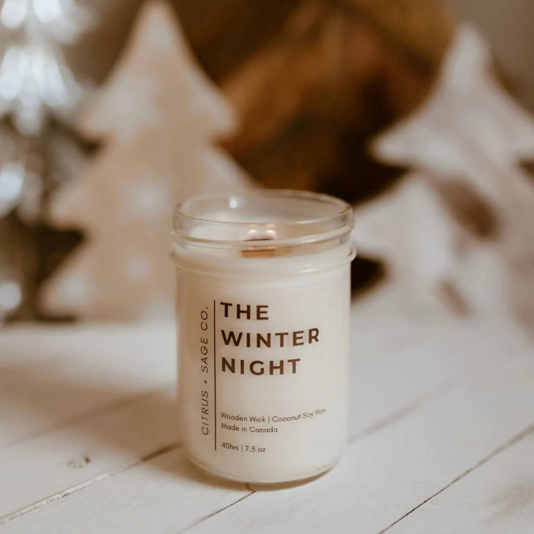 The Winter Night Candle
